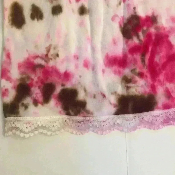 Shopkins tie dye tank with sewn on patch girl S - Picture 2 of 5